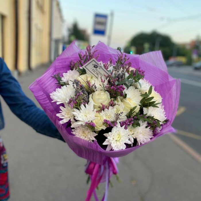 статицы и эвкалипта в стильной упаковке "Сендлер"